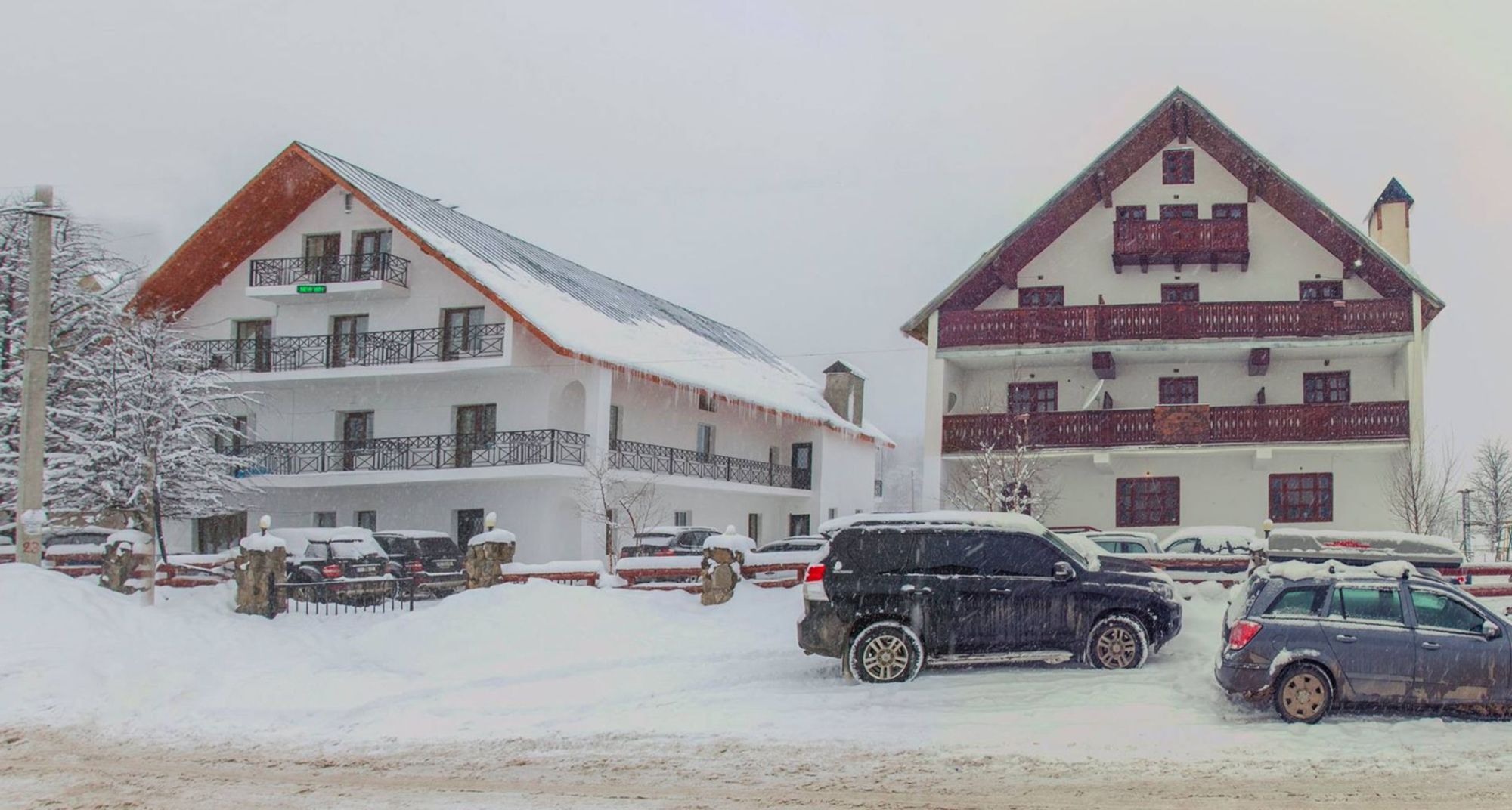 Hotel New White House Bakuriani Exterior foto